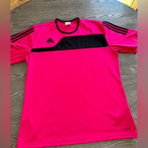 Adidas Jersey Climalite Pink Womens L/XL